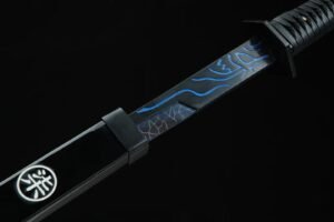 Black And Blue Bladed Sword