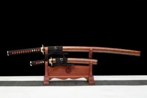 Black And Gold Katana