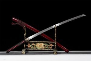 Black And Red Katana