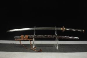 Black Damascus Sword