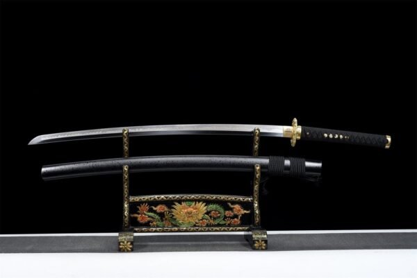 Black Dragon Katana Sword