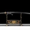 Black Handle Gold Guard Katana