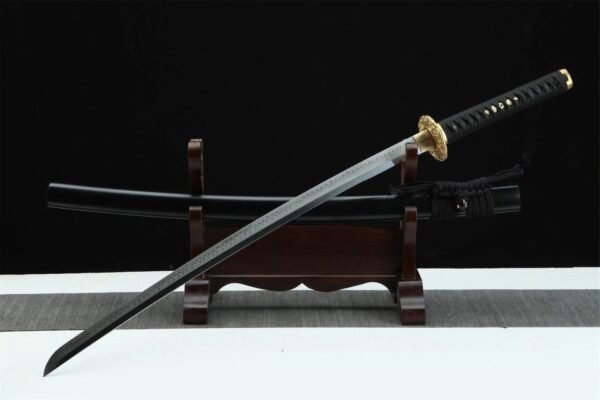 Black Japanese Sword