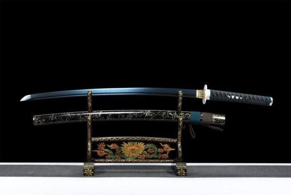Blue Blade Samurai Sword