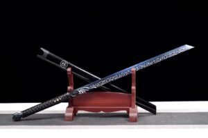 Blue Chinese Sword