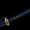 Blue Damascus Katana